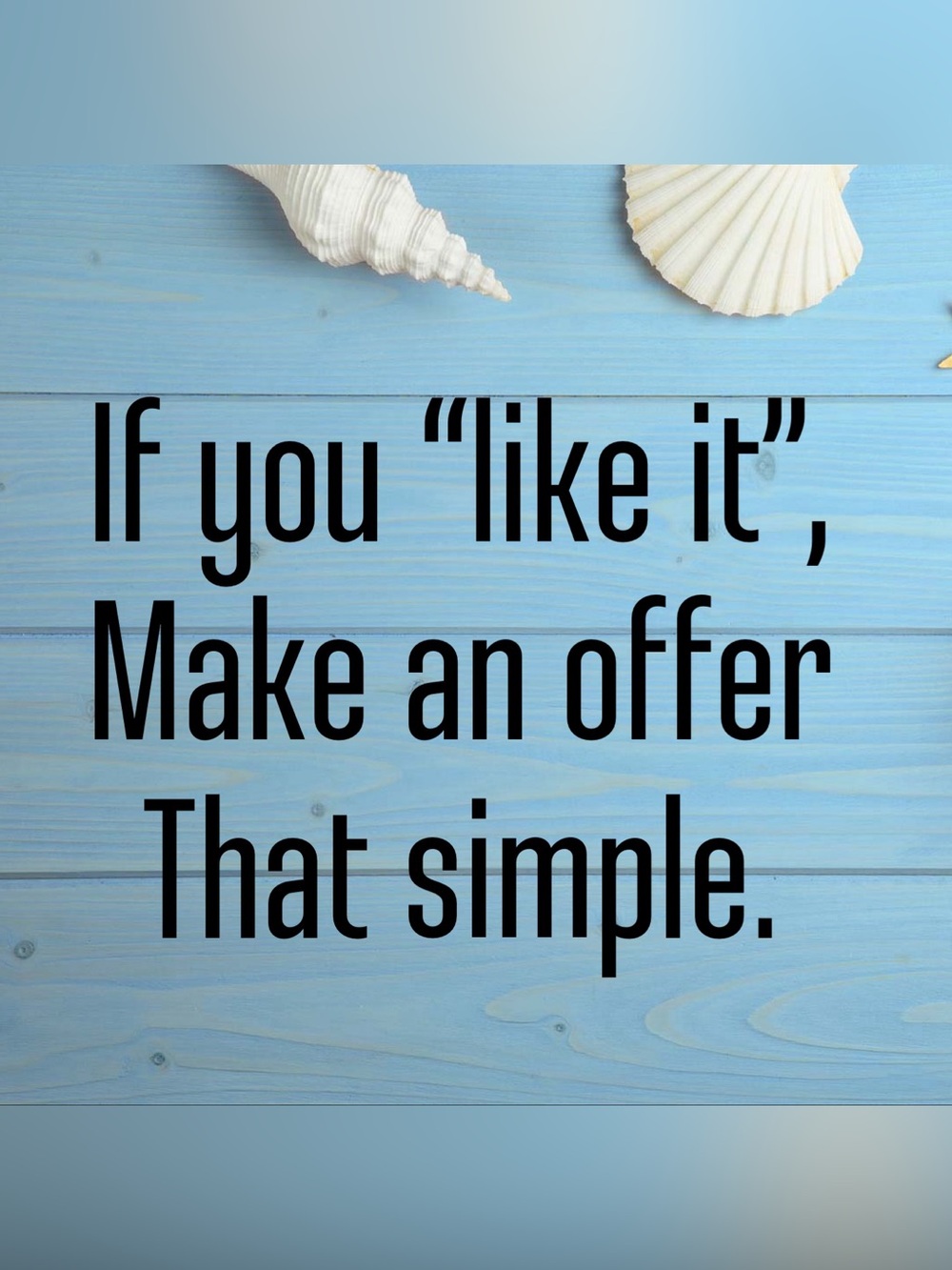 Don’t wait for me!